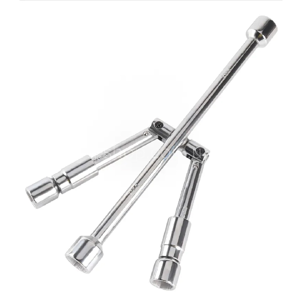 Ключ балонний хрестовий складаний 17,19,21,23 mm