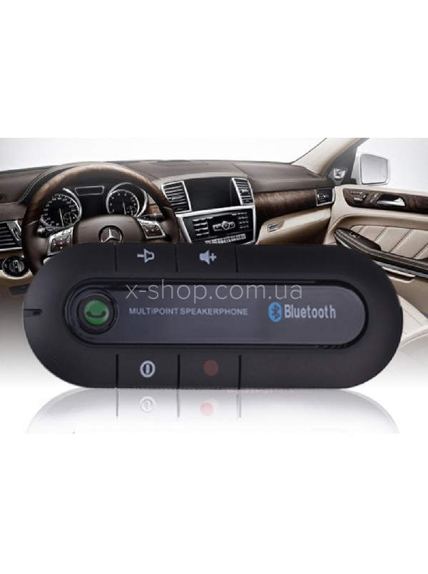 Гучний зв'язок Lesko Car Kit Bluetooth-спікерфон (Гарнітура Hands Free)